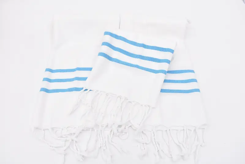 Handmade Gift, Personalized Gift, Valentines Day Gift For Him, Bathroom Towels, 40x24 Cotton Striped Towel, Best Friend Gift, Turkish Hand Towel - 8