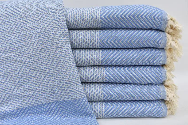 Wedding Anniversary Gift, Bachelorette Gifts, Bride Gift, Housewarming Gift, Family Gift Basket, 92x80 Cotton Diamond Towel, Tablecloth
