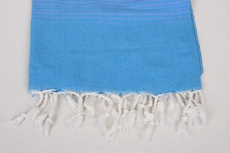 Gift For Her, Personalized Beach Towel, Peshtemal Towel USA, 68x36 Cotton Striped Towel, Best Friend Gift Ideas, Handmade Gift, Bachelorette Towel - 3