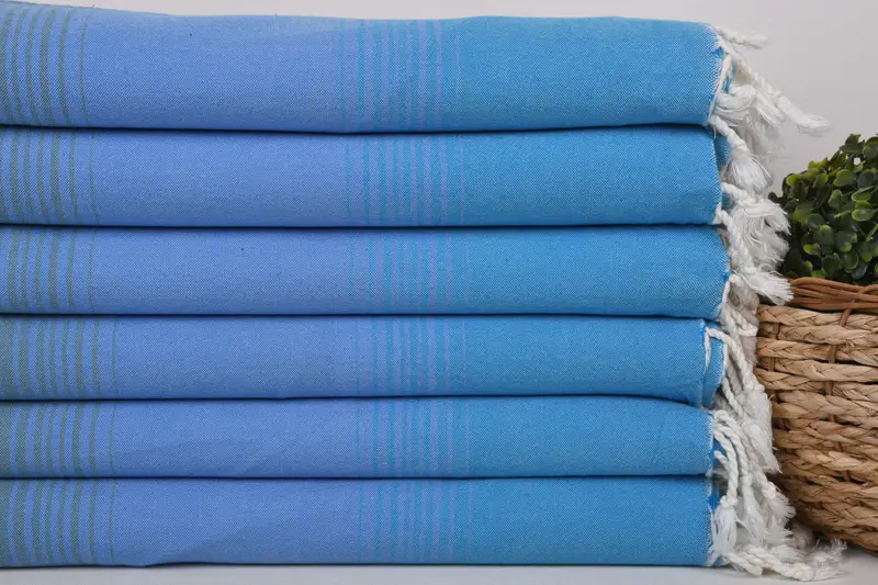 Gift For Her, Personalized Beach Towel, Peshtemal Towel USA, 68x36 Cotton Striped Towel, Best Friend Gift Ideas, Handmade Gift, Bachelorette Towel - 2