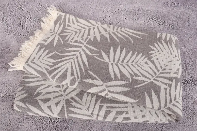 64x40 Cotton Floral Patterned Towel, Quick-dry peshtemal, Spa Gift, Embroidered Towel, Beach Towel Bulk, Bridesmaid Towel, Bachelorette Gifts - 6