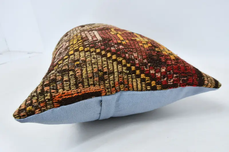 Cushion, 16x36 Red Pillow Sham, Farmhouse Pillow Cover, Vintage Kilim Throw Pillow, Customized Pillow Sham, Pillow for Couch, Vintage Pillow - 6