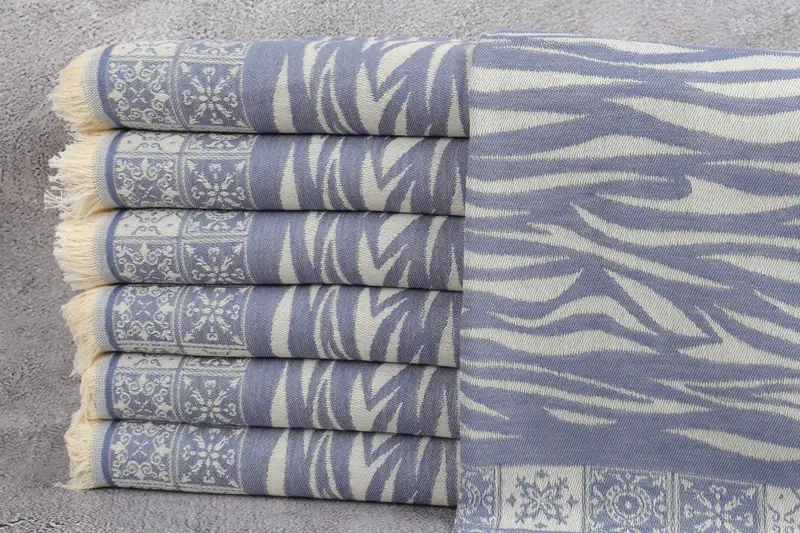 Gift For Him, Wedding Favors, Monogram Towels, 28x20 Cotton Striped Towel, Bathroom Towels, Summer Towel, Custom Hand Towel, Gift Boxes Tea Towels - 2