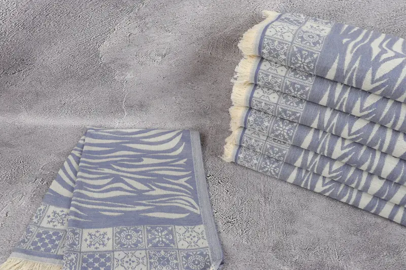 Gift For Him, Wedding Favors, Monogram Towels, 28x20 Cotton Striped Towel, Bathroom Towels, Summer Towel, Custom Hand Towel, Gift Boxes Tea Towels - 3