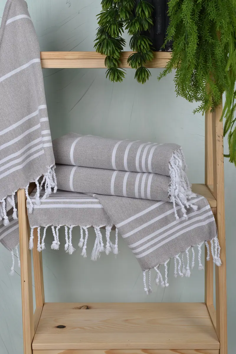 Personalized Dish Towel, Personalized Gift, 38x18 Cotton Striped Towel, Turkish Tea Towel, Mother Of The Groom Gift, Gift For Her, Boyfriend Gift - 6