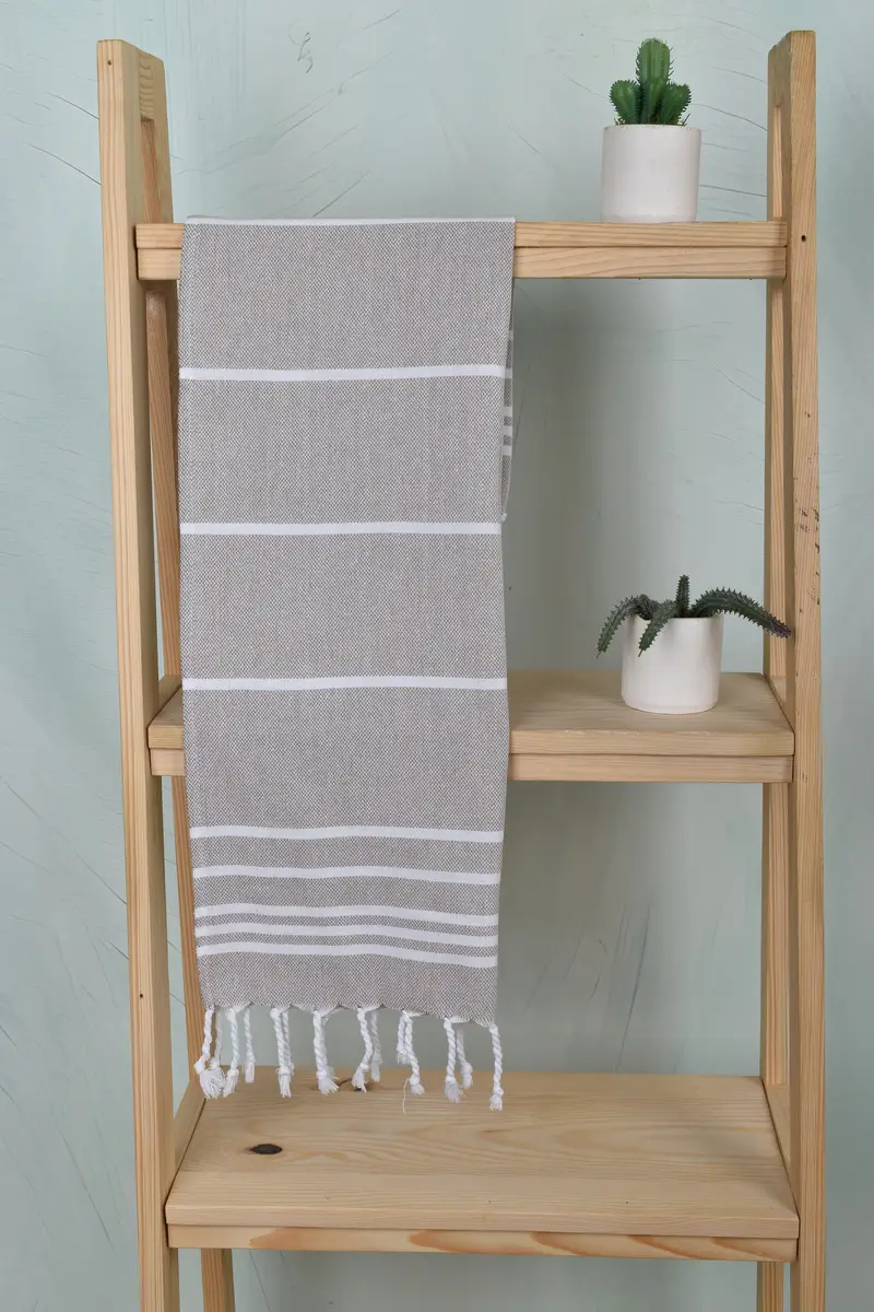 Personalized Dish Towel, Personalized Gift, 38x18 Cotton Striped Towel, Turkish Tea Towel, Mother Of The Groom Gift, Gift For Her, Boyfriend Gift - 8