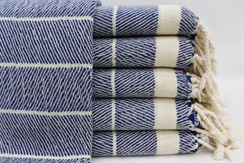 36x16 Cotton Striped Towel, Embroidery Towels, Spa Towel, Housewarming Gift, Best Wedding Gift, Monogram Kitchen Towel, Wedding Gift, Kitchen Towel - 1
