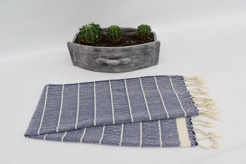 36x16 Cotton Striped Towel, Embroidery Towels, Spa Towel, Housewarming Gift, Best Wedding Gift, Monogram Kitchen Towel, Wedding Gift, Kitchen Towel - 8