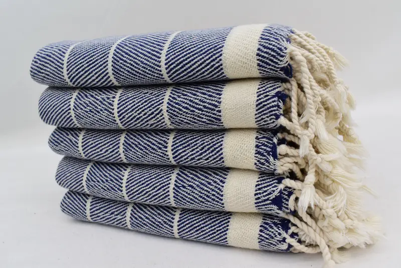 36x16 Cotton Striped Towel, Embroidery Towels, Spa Towel, Housewarming Gift, Best Wedding Gift, Monogram Kitchen Towel, Wedding Gift, Kitchen Towel - 5