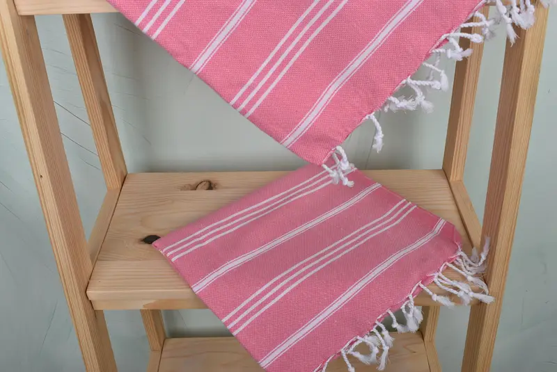 Wedding Favors, Wedding Anniversary Gift, Personalized Kitchen Towel, 40x24 Cotton Striped Towel, Personalized Turkish Towel, Monogrammed Hand Towel - 5