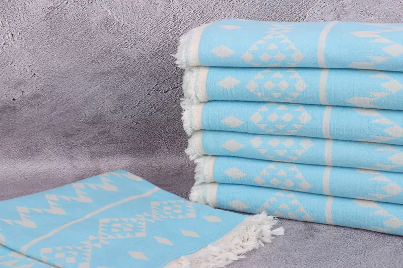 Guest Towel, Turkish beach towel, Summer Gift, Personalized Towel Gift, 70x40 Cotton Dolphin Patterned Towel, Bridal Party Gifts, Custom Beach Towel - 3