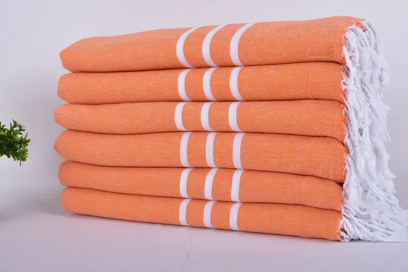 Peshtemal Towel, Custom Wedding Towel, Gift For Coworker, Towel With Name, Bachelorette Party Gift, Bridal Shower Gift, 70x40 Cotton Striped Towel - 3