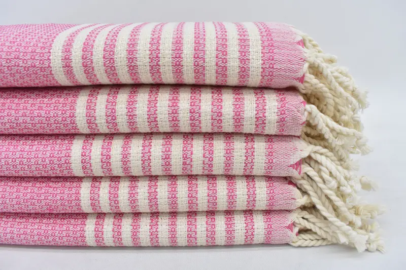 Bathroom Towels, Bachelorette Towel, Custom Hand Towel, Gift For Mom, 44x22 Cotton Striped Towel, Best Friend Gift, Personalized Dish Towel - 2