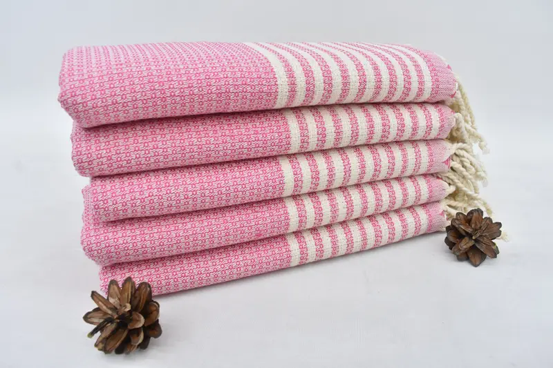 Bathroom Towels, Bachelorette Towel, Custom Hand Towel, Gift For Mom, 44x22 Cotton Striped Towel, Best Friend Gift, Personalized Dish Towel - 3