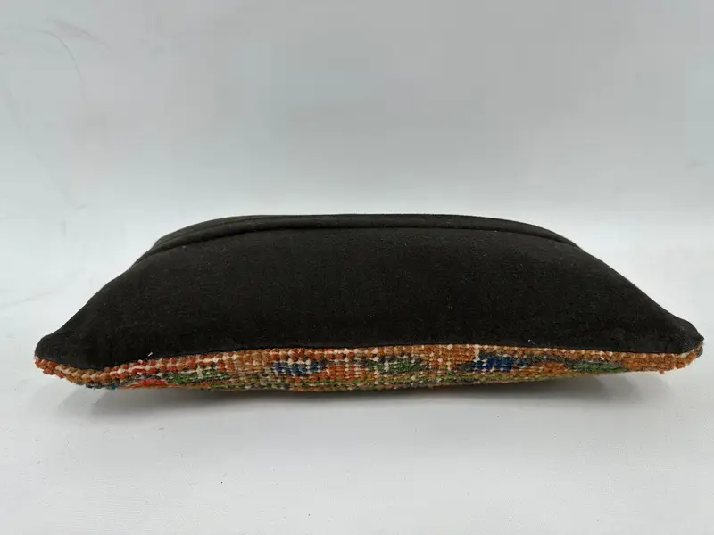 Pillow, 8x16 Green Cushion, Kilim Pillow, Pet Pillow Sham, Floor Cushion Case, Bolster Pillow Case, Vintage Pillow, Pillow for Couch - 7