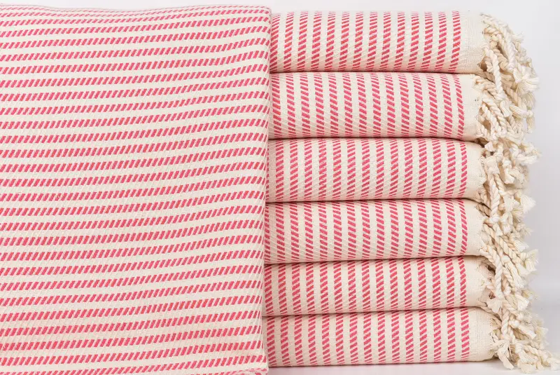 Personalized Beach Towel, Anniversary Gift For Her, Personalized Gifts, Personalized Towel, 70x40 Cotton Polka Dot Towel, Monogrammed Turkish Towel - 1