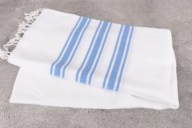 Wedding Favors, Custom Towel, Organic cotton peshtemal for spa and beach, Engagement Gift, Spa Towel, 70x40 Cotton Striped Towel, Beach Towel Bulk - 6