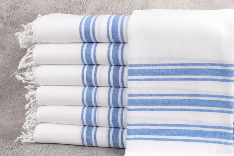 Wedding Favors, Custom Towel, Organic cotton peshtemal for spa and beach, Engagement Gift, Spa Towel, 70x40 Cotton Striped Towel, Beach Towel Bulk - 1