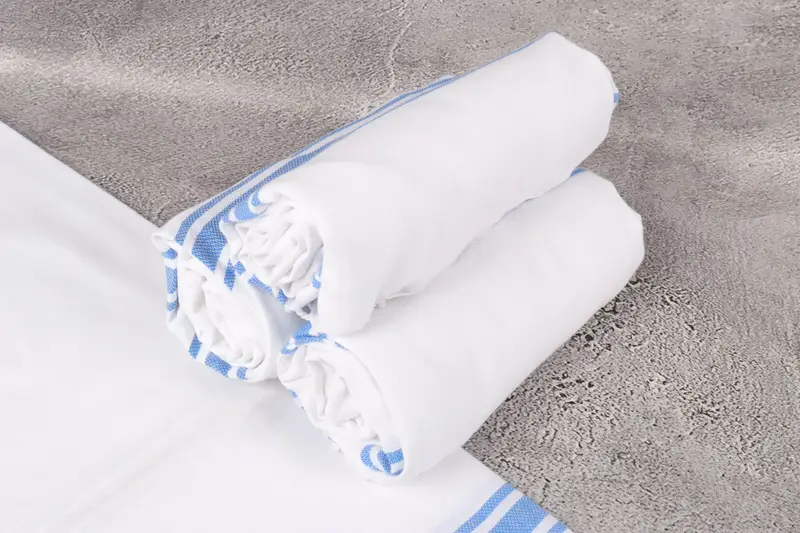 Wedding Favors, Custom Towel, Organic cotton peshtemal for spa and beach, Engagement Gift, Spa Towel, 70x40 Cotton Striped Towel, Beach Towel Bulk - 7