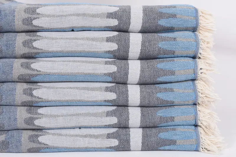 68x36 Cotton Asymmetrical Design Towel, Thin towel, Beach Bachelorette Party Decorations, Sand-free towel, Bachelorette Gifts, Bachelor Gift - 4