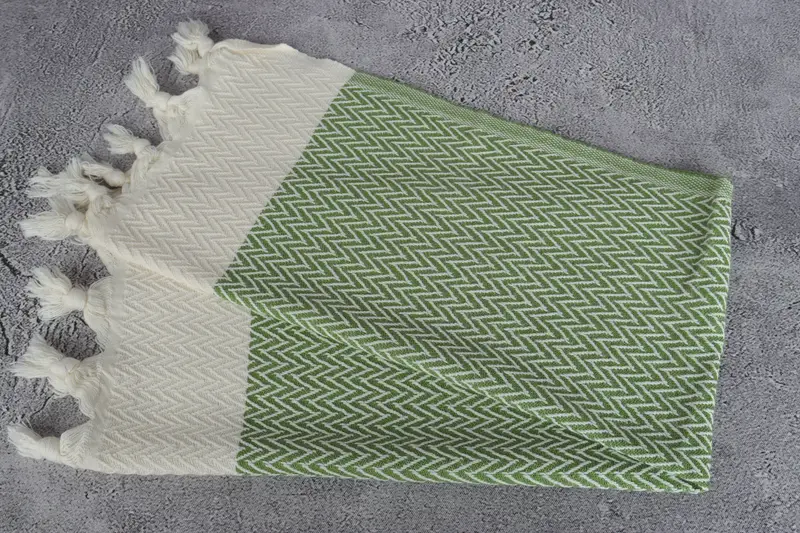 Gift For The Home Decor, 34x18 Cotton Zigzag Design Towel, Custom Hand Towel, Personalized Gift, Birthday Gift, Home Decor Gifts, Turkish Tea Towel - 6