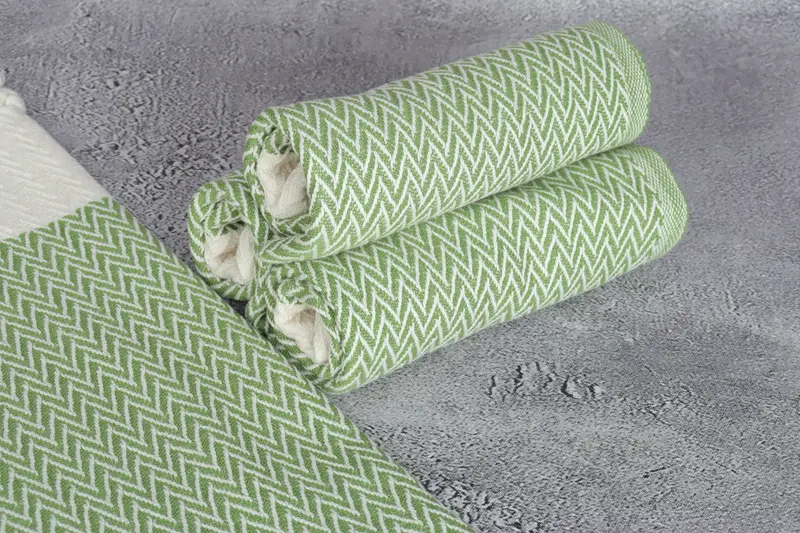 Gift For The Home Decor, 34x18 Cotton Zigzag Design Towel, Custom Hand Towel, Personalized Gift, Birthday Gift, Home Decor Gifts, Turkish Tea Towel - 8