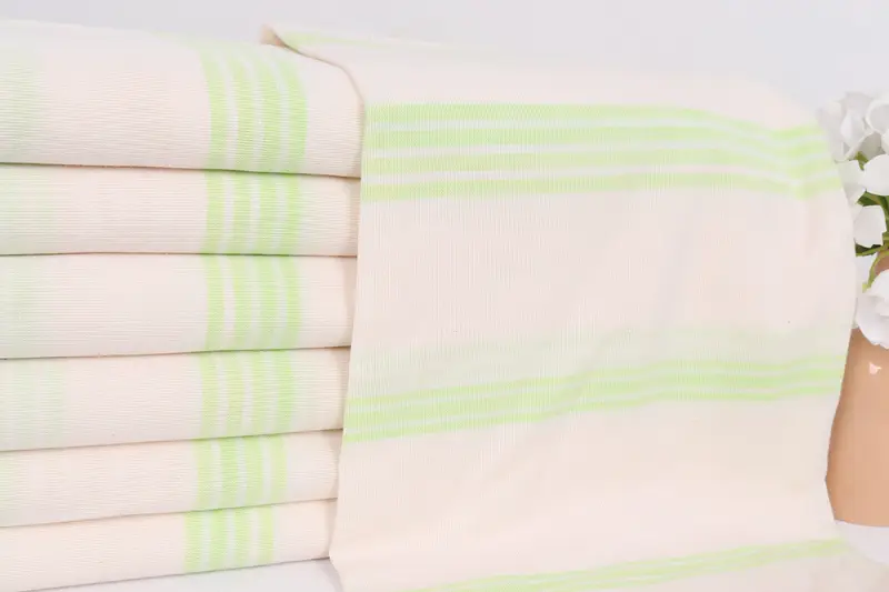 70x40 Cotton Striped Towel, Bachelor Party Favors, Valentines Day Gift For Her, Organic Turkish towel, Personalized Beach Towel, Soft towel - 2