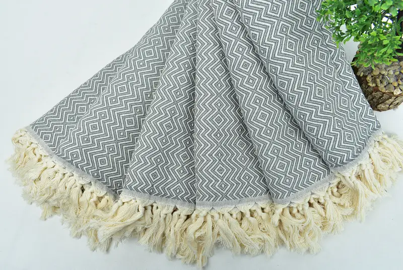 Peshtemal beach towel with unique design, Bridesmaid Gift Towel, 70x38 Cotton Diamond Towel, Bridesmaid Gift, Personalized Towel, Wedding Gift Ideas - 4