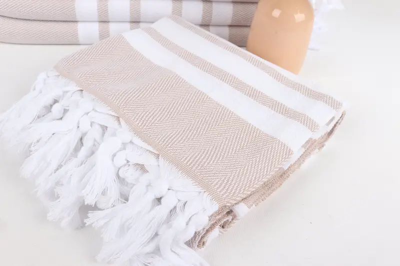 68x36 Cotton Chevron Towel, Spa Towel, Best Friend Wedding Gift, Christmas Favors, Turkish towel, Bachelorette Gifts, Personalized Beach Towel - 5