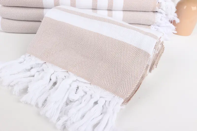 68x36 Cotton Chevron Towel, Spa Towel, Best Friend Wedding Gift, Christmas Favors, Turkish towel, Bachelorette Gifts, Personalized Beach Towel - 4