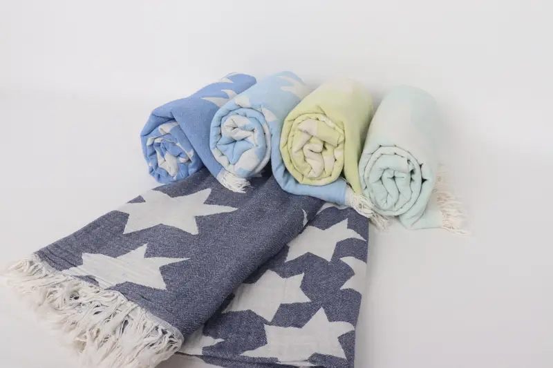 Bachelorette Party Gifts Bridesmaids, Bachelorette Party Gift, Cotton towel, 68x36 Cotton Star Design Towel, Wedding Towel, Gift For Bride - 4