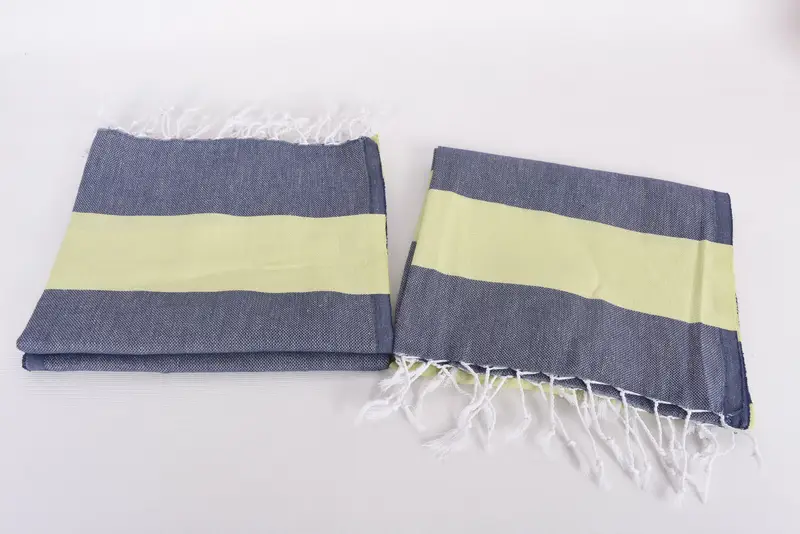 Guest Towel, Gift For Wedding Day, Personalized Gifts, 40x20 Cotton Striped Towel, Turkish Tea Towel, Travel Towel, Kitchen Towel, Gift For Coworker - 7