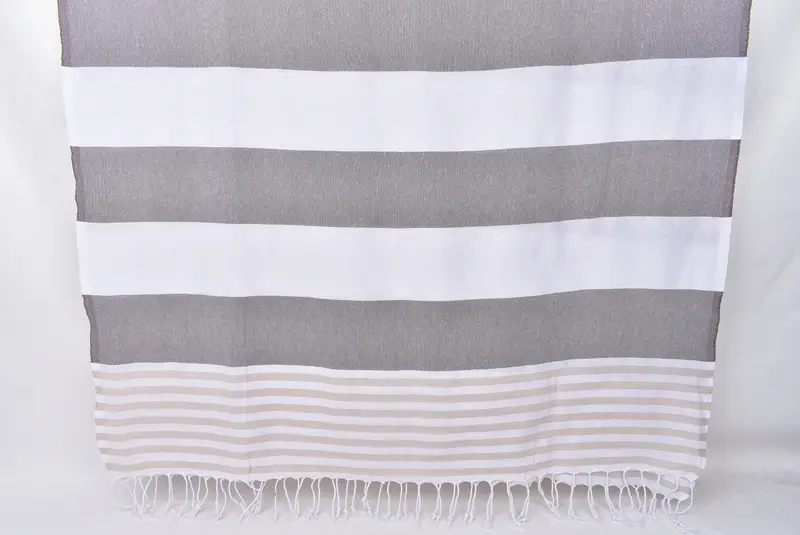 Cotton towel, Bachelorette Party Gift, Personalized Towel, Handmade Gift, Quick-drying cotton Turkish beach towel, 70x40 Cotton Striped Towel - 8
