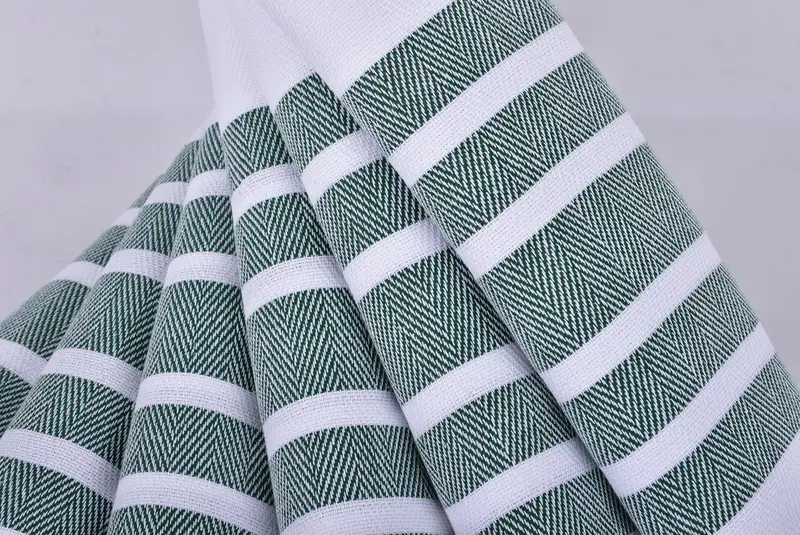 Bridesmaid Gifts, Quick-drying cotton Turkish beach towel, Hammam towel, Gift For Her, Valentines Day Gift For Him, 70x40 Cotton Herringbone Towel - 5
