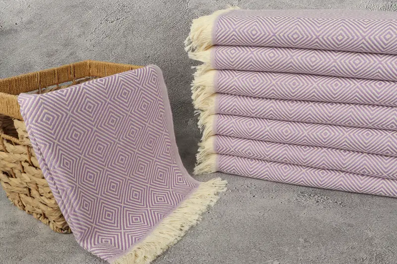 Spa Towel, Gym Towel, Monogrammed Hand Towel, Valentines Day Gift For Him, Personalized Gifts, Personalized Gift, 28x20 Cotton Diamond Towel - 3