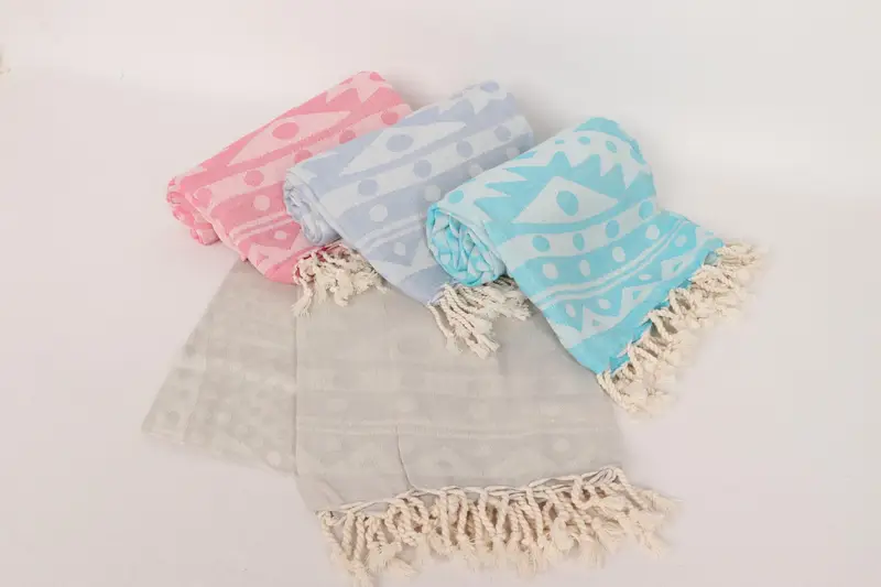 Guest Towel, 70x40 Cotton Round Pattern Towel, Valentines Day Gift, Wedding Gift, Bachelorette Party Favors, Bachelorette Party Gifts Bridesmaids - 6