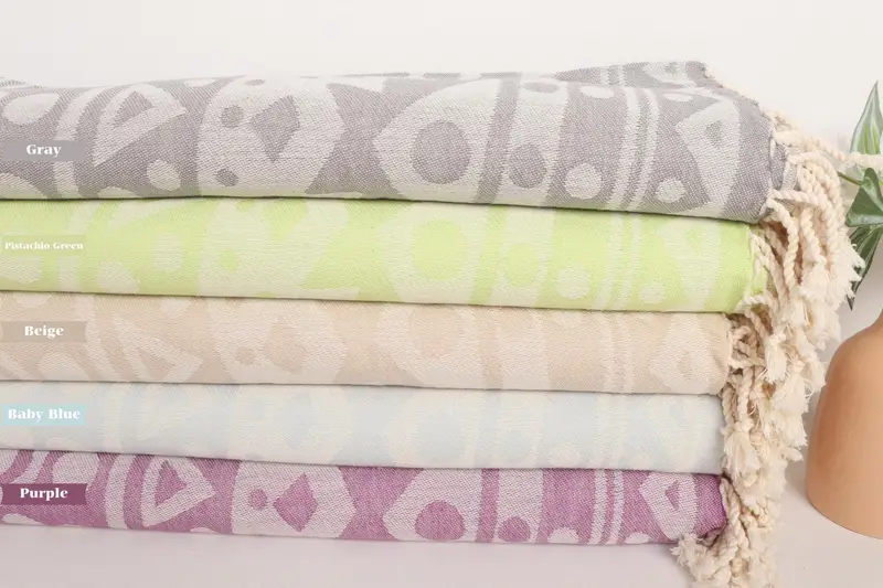 Guest Towel, 70x40 Cotton Round Pattern Towel, Valentines Day Gift, Wedding Gift, Bachelorette Party Favors, Bachelorette Party Gifts Bridesmaids - 3