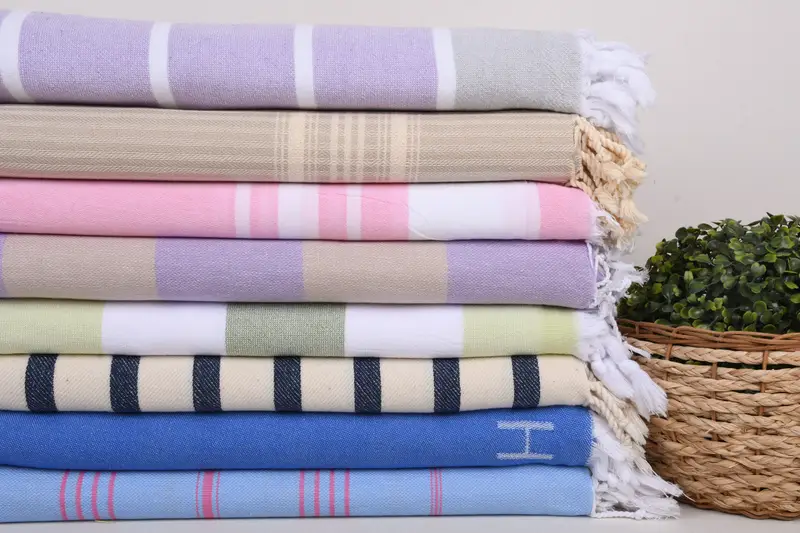 Gift For The Home Decor, Bachelorette Party Gifts, Turkish towel, 70x40 Cotton Set of 8 Towel, Large Turkish Towel, Custom Wedding Gift, Unique Gift - 2