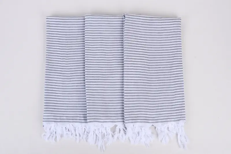 Turkish Towel Monogram, Bridesmaid Gifts, Handwoven Turkish bath towel, Wedding For Favor, Soft towel, 68x36 Cotton Striped Towel, Housewarming Gift - 7