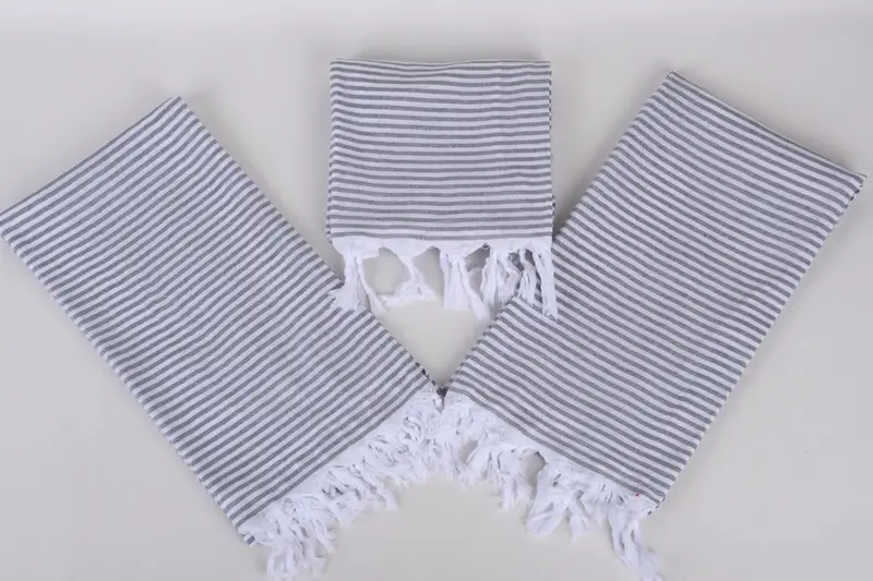 Turkish Towel Monogram, Bridesmaid Gifts, Handwoven Turkish bath towel, Wedding For Favor, Soft towel, 68x36 Cotton Striped Towel, Housewarming Gift - 6
