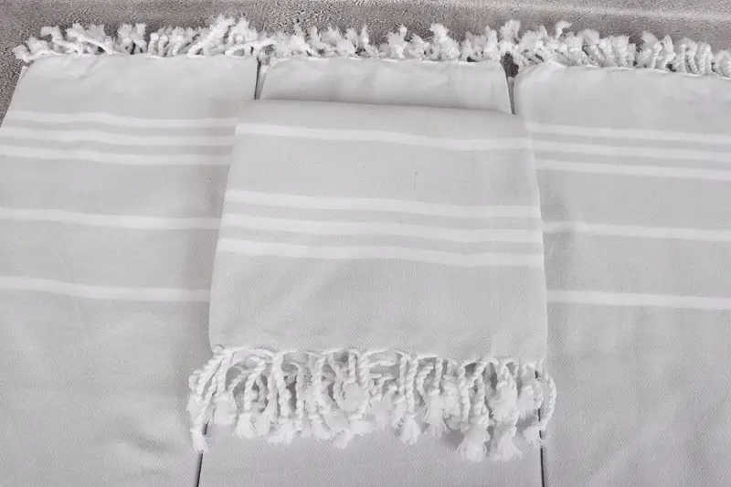 Personalized Gift For Him, Personalized Towel Gift, Travel towel, 70x40 Cotton Striped Towel, Cotton towel, Bachelorette Party Decorations - 4