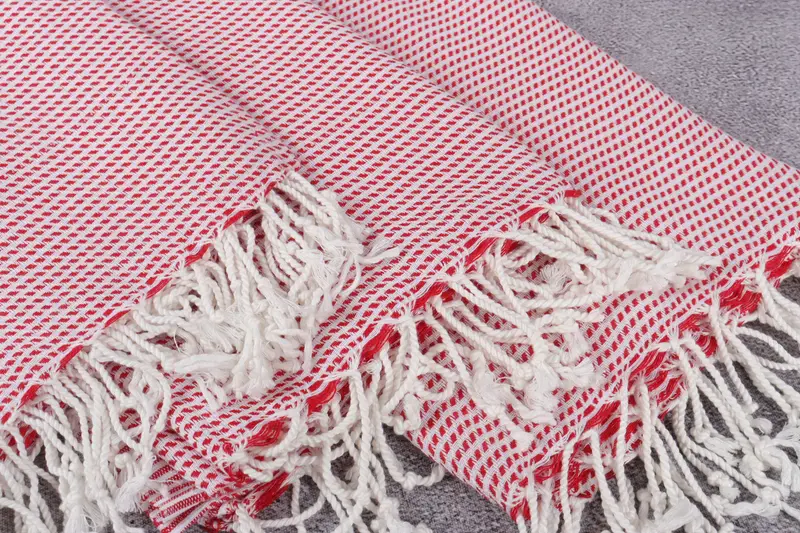 Personalized Gift, Turkish beach towel, Wedding For Favor, 68x40 Cotton Geometric Towel, Personalized Turkish Towel, Embroidery Towel, Wedding Towel - 5