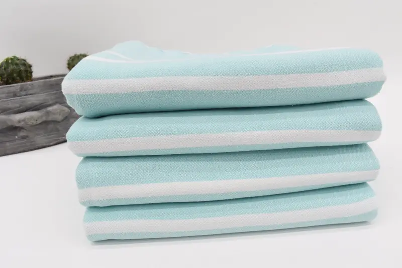 Handmade Gift, 70x40 Cotton Striped Towel, Bridal Shower Favors, Girls Weekend Getaways Gifts, Valentines Day Gift For Him, Wedding Gift, Gym Towel - 7