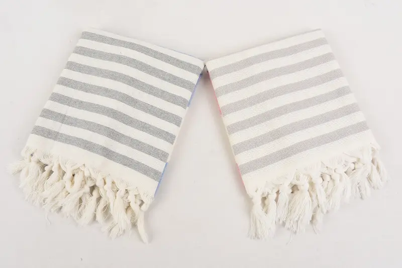 Bulk Order Towel, Monogrammed Hand Towel, 36x18 Cotton Striped Terry Towel, Turkish Towel Hand Towel, Bridesmaid Gift Towel, Wedding Favors - 6