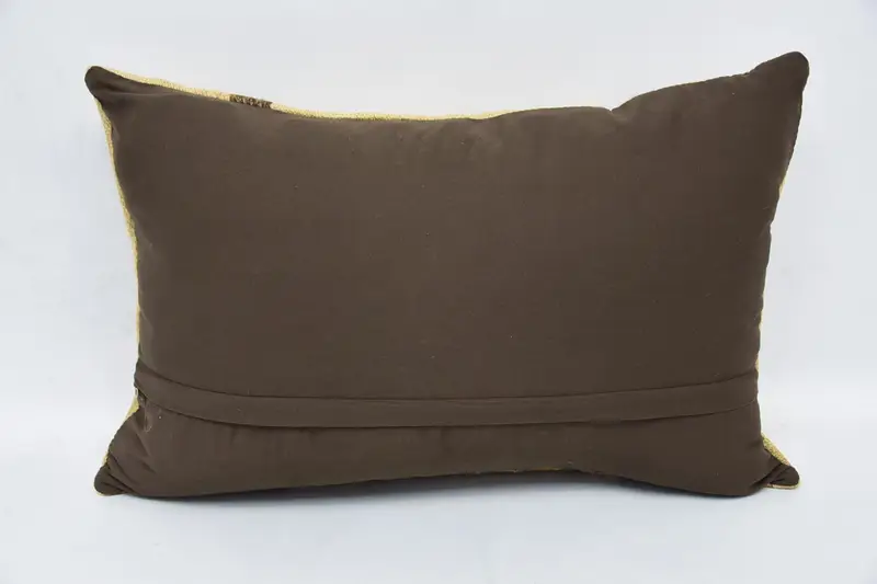 One Of A Kind Pillow Case, Cushion Cover, Pillow for Couch, 16x24 Beige Cushion Case, Boho Pillow, Living Room Throw Pillow Case, Throw Kilim Pillow - 6