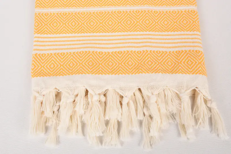 Yoga Towel, Lightweight Turkish towel, 70x38 Cotton Diamond Towel, Valentines Day Gift Idea, Turkish towel, Spa Gift Towel, Custom Wedding Gift - 3