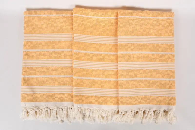 Yoga Towel, Lightweight Turkish towel, 70x38 Cotton Diamond Towel, Valentines Day Gift Idea, Turkish towel, Spa Gift Towel, Custom Wedding Gift - 7