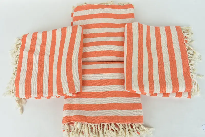 Wedding Day Gift For Bride, 80x36 Cotton Striped Towel, Luxury Turkish peshtemal beach towel, Bachelorette Gifts, Personalized Gifts, Luxury towel - 6