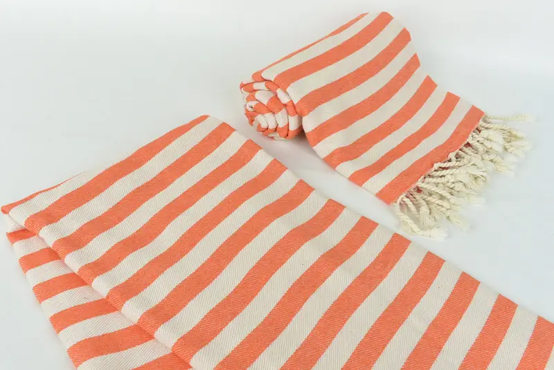Wedding Day Gift For Bride, 80x36 Cotton Striped Towel, Luxury Turkish peshtemal beach towel, Bachelorette Gifts, Personalized Gifts, Luxury towel - 7