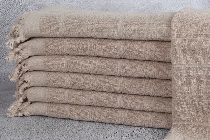 Kişiselleştirilmiş bulaşık havlu, monogramlı el havlu, Noel hediyeleri, monogram yemek havlu, 40x18 pamuklu çizgili karavurlu havlu, kişiselleştirilmiş mutfak havlu - 1